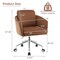 Adjustable Home Office Chair Swivel Computer Chair Vanity Chair with Armrest